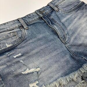 Kut from the Kloth  distressed jean shorts